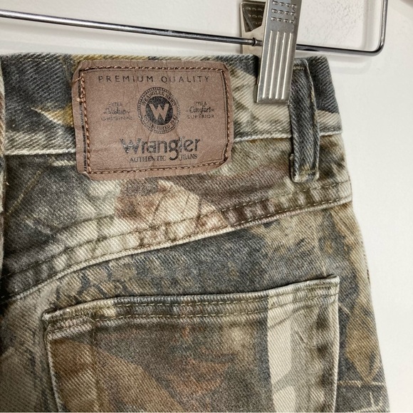 Wrangler camouflage jeans size 10 - Picture 4 of 6